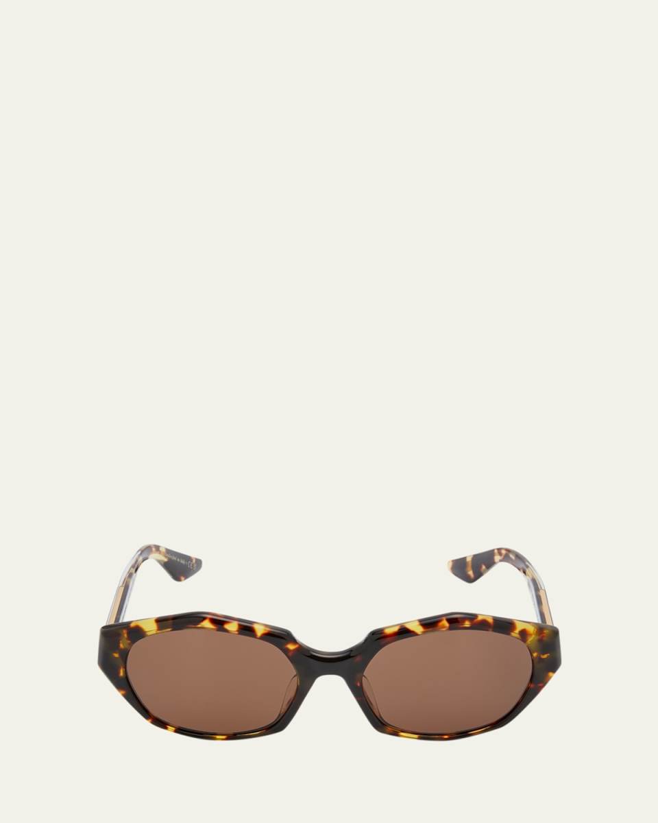 1971C Tortoise Round Acetate Sunglasses
